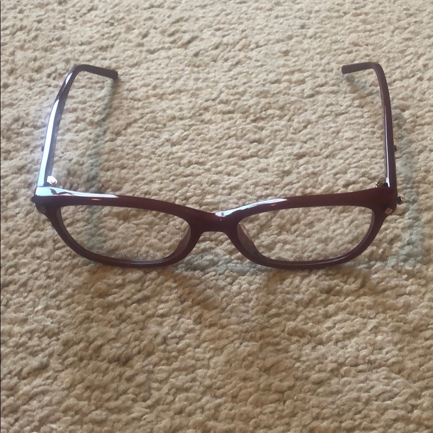 Jimmy Choo Red Eyeglasses